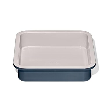 OXO Good Grips NonStick Pro Ceramic Coated Metal Bakeware 9 Square Cake Pan Storm Blue