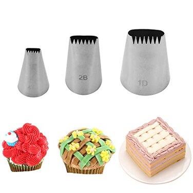 Symphonyw Symphony Wire Tips Stainless Steel Icing Piping Nozzles For Pastry Fondant Tools D