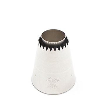 Ateco Sultan Tube Protruding Cone Silver 796