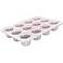 CHEFMADE Nonstick Canele Molds Baking Pans for Cupcakes 12 Cavities Cannels Mold Mini Cupcake Baking Tray Muffin Pan Bakeware Oven Molds