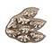 Nordic Ware Dinosaur Cakelet 3 Cups Toffee