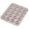 CHEFMADE Donut Mold Cake Pan 20Cavity NonStick Ring Doughnut Bakeware for Oven Baking Champagne Gold