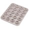 CHEFMADE Donut Mold Cake Pan 20Cavity NonStick Ring Doughnut Bakeware for Oven Baking Champagne Gold