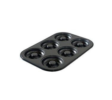Nordic Ware 6 Cavity Donut Pan Metal