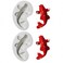 MoldFun 2Pcs Koi Fish Fondant Molds Silicone Chocolate Candy Gum Paste Mold Polymer Clay Resin Mold Cake Decorating Tool