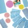 Anyana Set of 126 Plastic Embossed Icing Moulds Kits