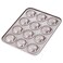 CHEFMADE Madeleine Mold Cake Pan 12Cavity NonStick Scallop Madeline Bakeware for Oven Baking Champagne Gold