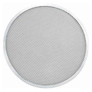 Winco Aluminum Winware 12Inch Seamless Pizza Screen APZS12