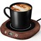 GNIYUIX Coffee Mug Warmer Coffee Cup Warmer for Desk Auto Shut Off Smart Electric Candle Warmer Beverage Warmer for Coffee Tea Water Milk and Coco 5 Temperature Settings 112H Timer
