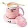 LOUTYTUO Coffee Mug Warmer You are Awesome Mug Set Electric Cup Warmer for Desk Beverage Warmer with 4 Temperature Setting 8Hours Auto Shut Off