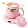 LOUTYTUO Coffee Mug Warmer You are Awesome Mug Set Electric Cup Warmer for Desk Beverage Warmer with 4 Temperature Setting 8Hours Auto Shut Off