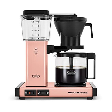 Technivorm Moccamaster 53939 KBGV 10Cup Coffee Maker Pink 40 Ounce 125l