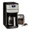 Cuisinart Automatic Grind Brew 12Cup Coffee Maker with Blade Grinder Programmable Coffee Machine Glass Carafe with 14 Cup Setting Brew Pause GrindOff Option DGB400NAS BlackStainless Steel