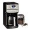 Cuisinart Automatic Grind Brew 12Cup Coffee Maker with Blade Grinder Programmable Coffee Machine Glass Carafe with 14 Cup Setting Brew Pause GrindOff Option DGB400NAS BlackStainless Steel
