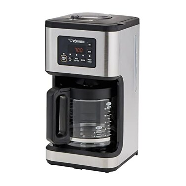 Zojirushi ECESC120 Coffee Maker Dome Brew Programmable StainlessSteel and Black