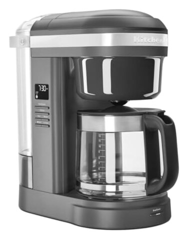 KitchenAid 12 Cup Drip Coffee Maker with Spiral Showerhead KCM1208
