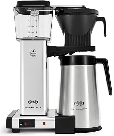 Technivorm Moccamaster 79312 KBGT Coffee Brewer 40 oz Polished Silver
