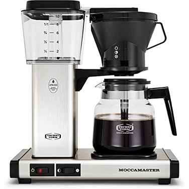 Technivorm Moccamaster Technivorm 59691 KB Coffee Brewer 40 oz Brushed silver 65D x 1275W x 14H