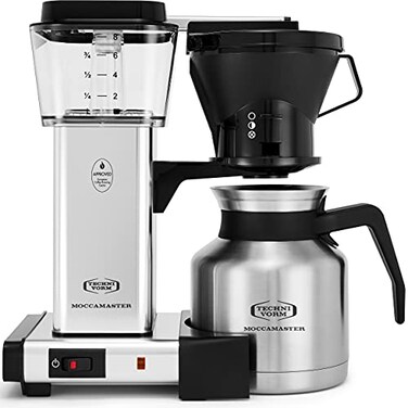 Technivorm Moccamaster 79212 KBTS Coffee Brewer 32 oz Polished Silver