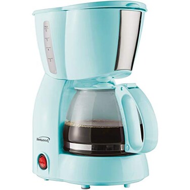 Brentwood TS213BL 4 Cup Coffee Maker Blue