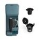 BELLA Single Serve Coffee Maker K Cup Coffee Ground Compatible with Removable Adjustable Drip Tray Auto Shutoff Reusable Dishwasher Safe Accessories Brews 6oz to 14oz 1000 Watt Surf