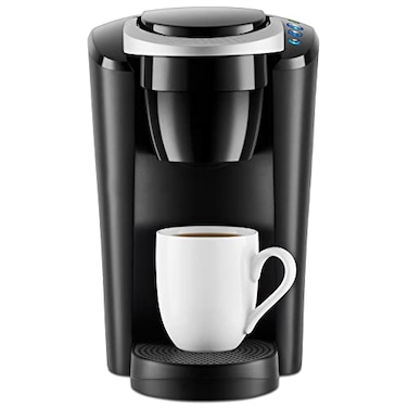 Keurig KCompact SingleServe KCup Pod Coffee Maker with 3 Brew Sizes Smart Start Feature 36oz Removable Reservoir Black