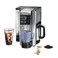 Hamilton Beach FlexBrew Advanced 5in1 Thermal Programmable 12 Cup Drip and Single Serve Hot Iced Coffee Maker Movable 60oz Water Reservoir Use Pod Packs and Grounds Fast Brewing Black 49929