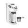 Hamilton Beach 47621 The Scoop Single Serve Coffee Maker Fast Grounds Brewer for 814oz Cups Brews in Minutes Next Gen White