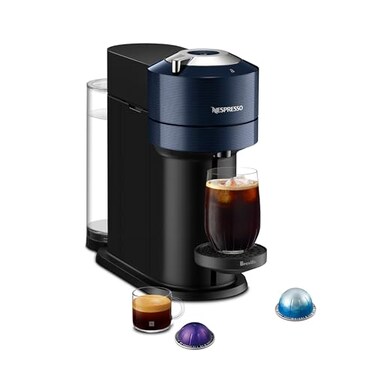 Nespresso Vertuo Next Coffee and Espresso Maker by Breville Navy Blue