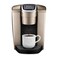 Keurig KElite Single Serve KCup Pod Coffee Maker with Strength and Temperature Control Iced Coffee Capability 8 to 12oz Brew Size Programmable Brushed Gold