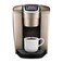 Keurig KElite Single Serve KCup Pod Coffee Maker with Strength and Temperature Control Iced Coffee Capability 8 to 12oz Brew Size Programmable Brushed Gold