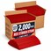 1InTheOffice Coffee Straws Drink Stirrers Red Stir Straws 2000 Pack