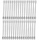 ABSOK Coffee Spoon 500 PCS Disposable Tiny Coffee Tea Spoon White Plastic Stir Cocktail Sticks Mini Tea Stirrer
