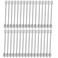 ABSOK Coffee Spoon 500 PCS Disposable Tiny Coffee Tea Spoon White Plastic Stir Cocktail Sticks Mini Tea Stirrer