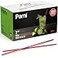 PAMI 1000 Pack Disposable 7 Inch Plastic Coffee Stirrers Straws Red Cocktail Straws for Hot and Cold Drinks