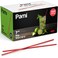 PAMI 1000 Pack Disposable 7 Inch Plastic Coffee Stirrers Straws Red Cocktail Straws for Hot and Cold Drinks