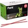 PAMI 1000 Pack Disposable 7 Inch Plastic Coffee Stirrers Straws Red Cocktail Straws for Hot and Cold Drinks