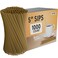 Rupert and Disposable Plastic Coffee Stirrer Straw 5 Inch Sip Stir Stick 1000 Gold