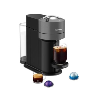 Nespresso Vertuo Next Coffee and Espresso Maker Machine Only 1260 watts Dark Gray