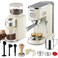 Gevi Espresso Machine 20 Bar with Grinder Professional Espresso Maker with 35 Precise Grind Settings Burr Coffee Grinders Combos SuperAutomatic Espresso Machines Ideal for Coffee Lover