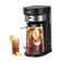 LITIFO Iced Tea Maker and Iced Coffee Maker Brewing System with 25quart Pitcher sliding strength selector for Taste Customization Stainless Steel Black 20