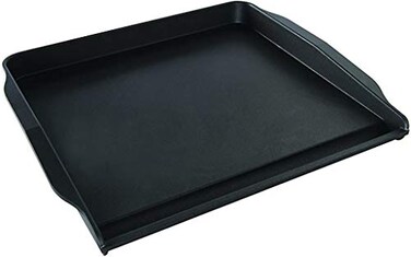 Nordic Ware Stovetop Backsplash Griddle Black Nonstick