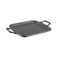 Lodge BOLD 12 Inch Seasoned Cast Iron Square Griddle with Loop Handles DesignForward Cookware