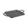 Lodge BOLD 12 Inch Seasoned Cast Iron Square Griddle with Loop Handles DesignForward Cookware