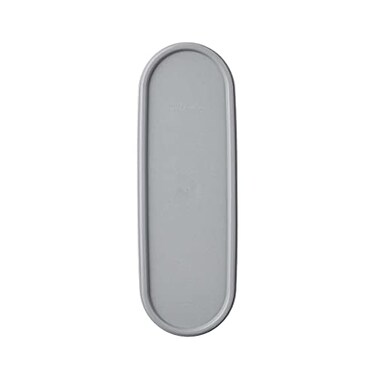 Tupperware New Modular Mates Super Oval Replacement Seal LID ONLY in Grey Greystone