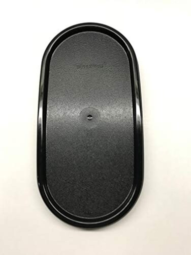 Tupperware Modular Mates OVAL Replacement Seal Lid ONLY BLACK