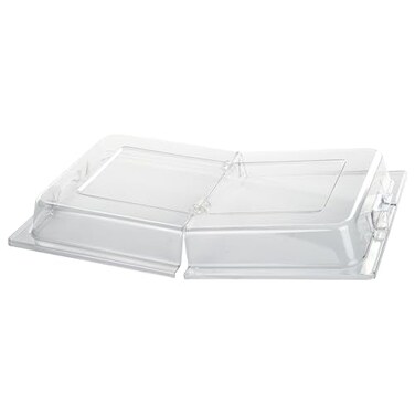 Winco Dome Cover Fullsize Hinged Opening PC