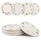 GeeRic 4 Pcs Bar Coasters for Drinks Handmade Braided Woven Drink Coaster Set Beermat Beverage Coaster 43 Non Slip Coasters Fruit Printing