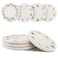 GeeRic 4 Pcs Bar Coasters for Drinks Handmade Braided Woven Drink Coaster Set Beermat Beverage Coaster 43 Non Slip Coasters Fruit Printing