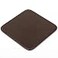 Dacasso Chocolate Brown Leather Square Coaster